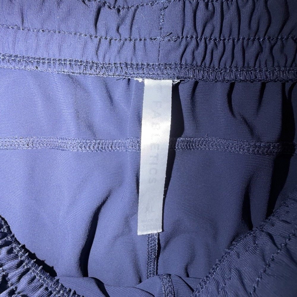 Fabletics One Joggers Women's Size XL Navy Blue Drawstring Waist Tapered Leg - Picture 3 of 5